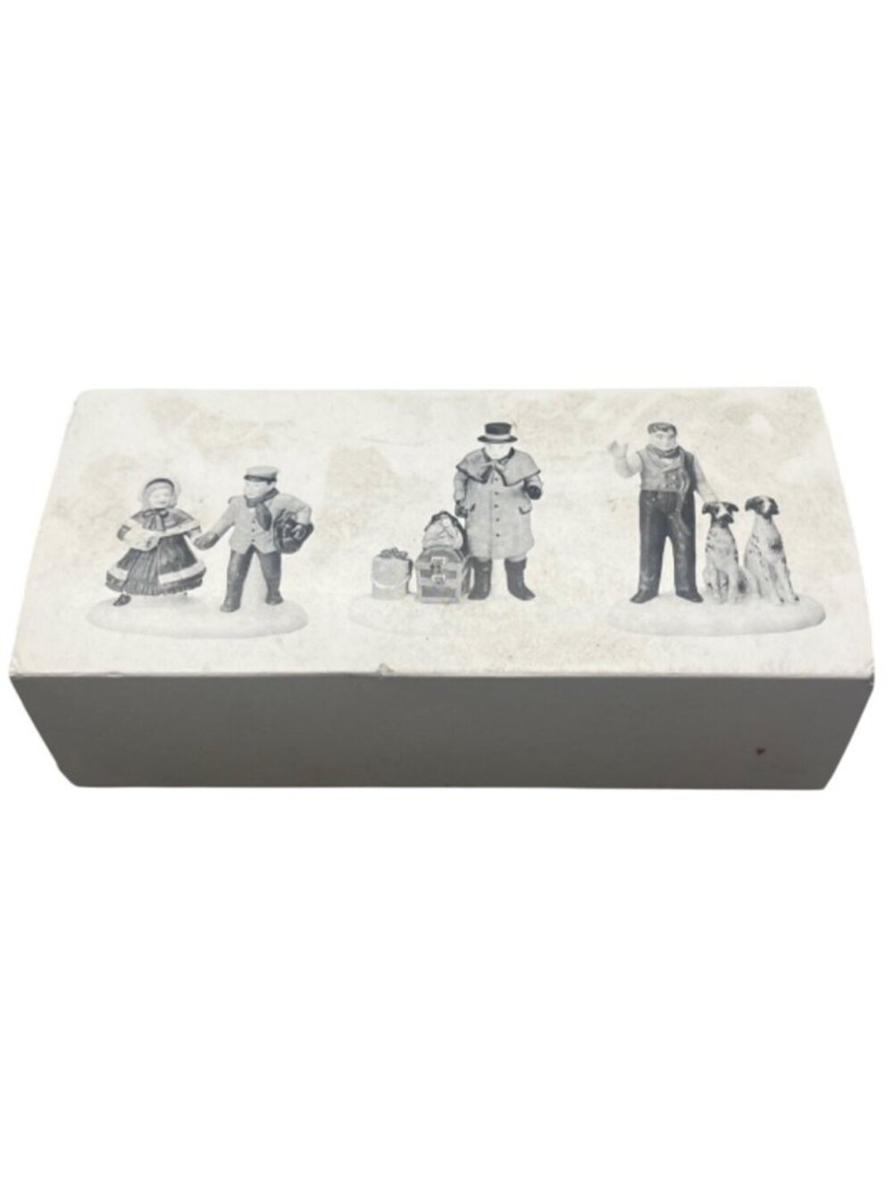 Heritage Village Collection "Vision Of A Christmas Past" Figurines pre-owned REA